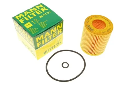 Фільтр масляний (вир-во) MANN HU711/2X