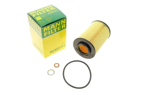 Фильтр масляный вставка 2,0-2,2 CRDI 04- Ø 70mm MANN HU822/5X