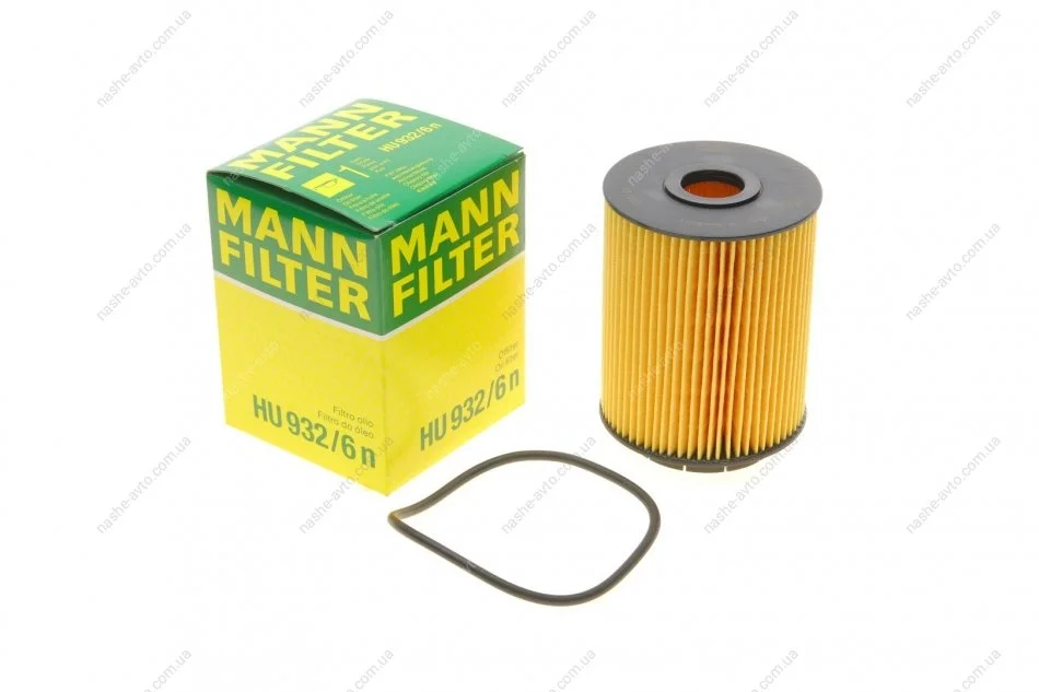 Фільтр масляний Mercedes, Audi, VW, Ford, Opel елемент MANN HU932/6N (фото 1)