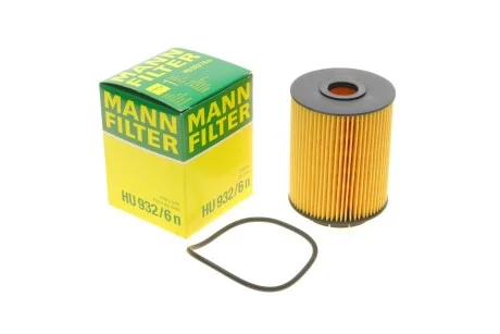 Фільтр масляний Mercedes, Audi, VW, Ford, Opel елемент MANN HU932/6N