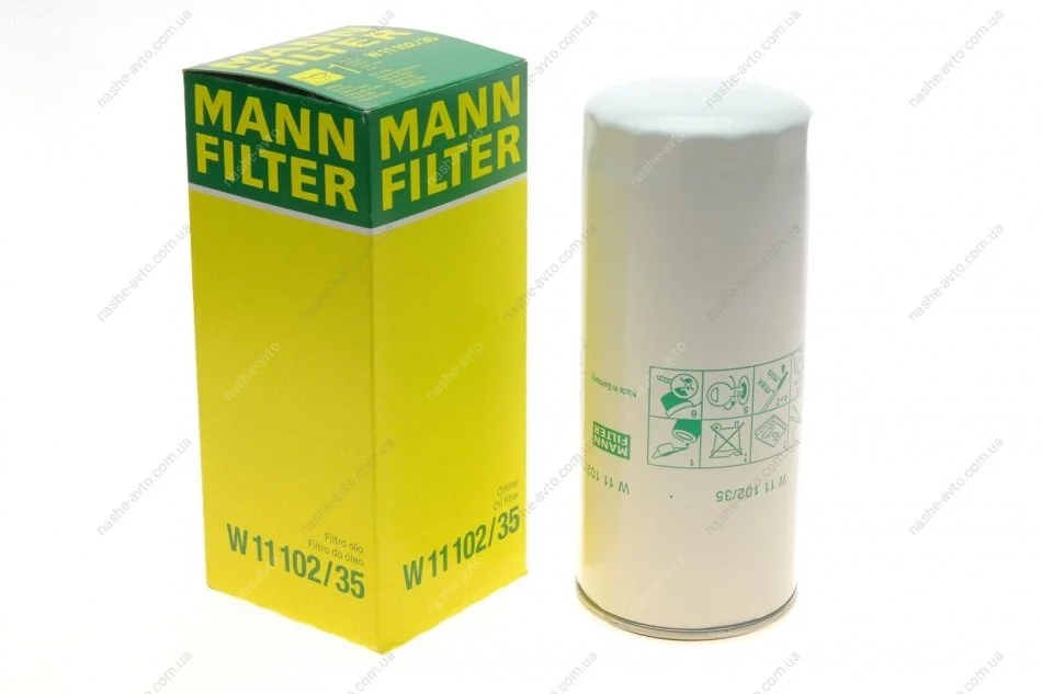 Фільтр масляний MANN W 11 102/35 (фото 1)
