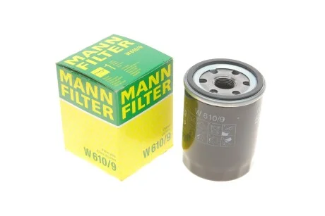 Фільтр масляний (вир-во) MANN W610/9