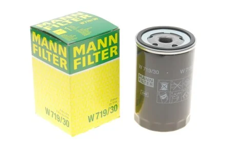 Фільтр масляний Audi, VW, SEAT, SKODA MANN W719/30