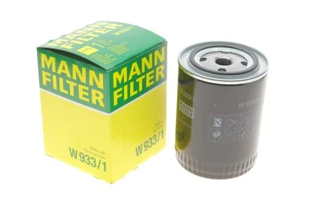 Фільтр масляний (вир-во) W932/81 MANN W933/1