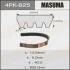 Ремінь поліклінової (4PK-825) MASUMA 4PK825 (фото 1)