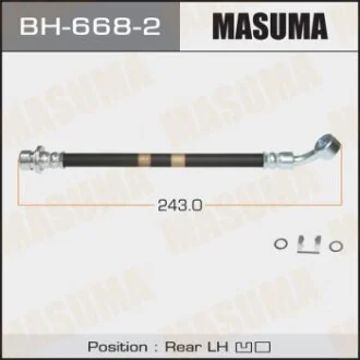 Шланг тормозной  MASUMA BH6682