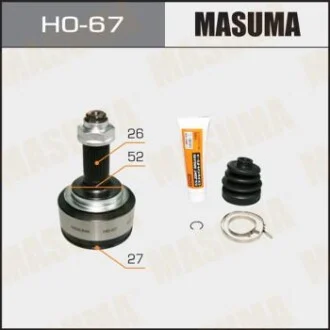 ШРУС наружный Honda Jazz (09-13) (нар:27/вн:26) Masuma MASUMA HO67