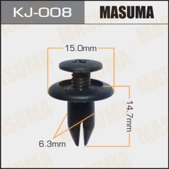 Клипса (кратно 50) (KJ-008) MASUMA KJ008