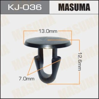 Клипса (кратно 50) (KJ-036) MASUMA KJ036