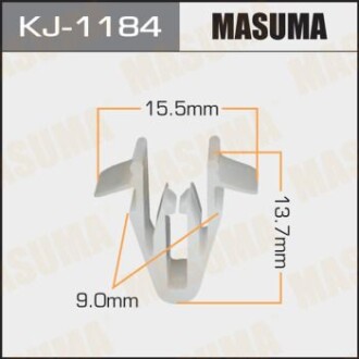 Клипса (кратно 50) (KJ-1184) MASUMA KJ1184