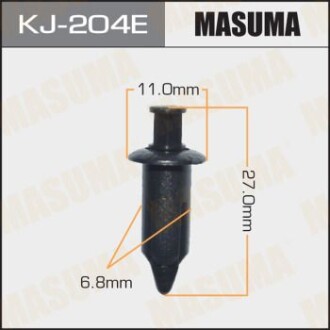 Клипса (кратно 50) (KJ-204E) MASUMA KJ204E