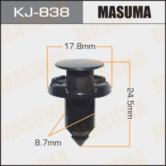 Клипса (кратно 50) (KJ-838) MASUMA KJ838