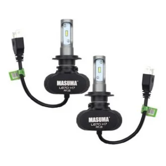 Лампа світлодіодна H7 6000K 4000Lm PX26d, (к-т 2шт)  MASUMA L670