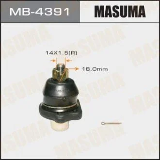 Опора шаровая передн верх NISSAN Pathfinder (86-95),Terrano (92-07)  MAS MASUMA MB4391