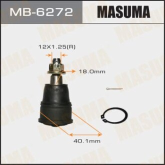 Опора шаровая нижняя Honda CR-V, FR-V (-08) MASUMA MB6272