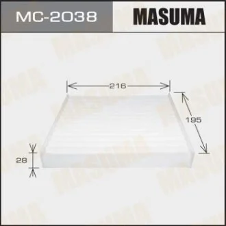Фильтр салона MASUMA MC2038