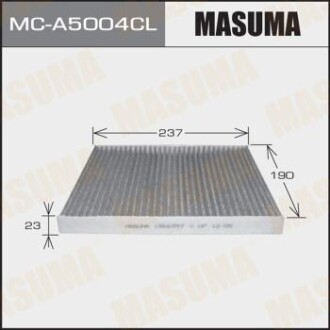 Фото фильтр салона угольный FORD/ FIESTA/ V1400V1600 08- MASUMA MCA5004CL Фильтр салона угольный FORD/ FIESTA/ V1400V1600 08- MASUMA MCA5004CL