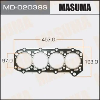 Прокладка ГБЦ  MASUMA MD02039S