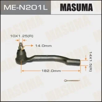 Наконечник рулевой  MASUMA MEN201L