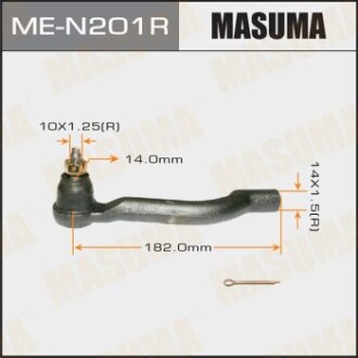 Наконечник рулевой MASUMA MEN201R