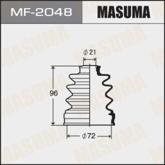 Пыльник ШРУСа SUBARU OUTBACK (BR) 2.5 i AWD (13-18), SUBARU FORESTER (08-13) (MF MASUMA MF2048