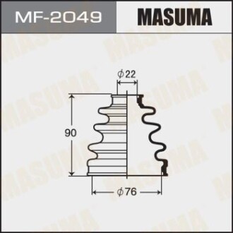 Пыльник ШРУСа MASUMA MF2049