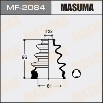 Пыльник ШРУСа внутреннего Toyota Auris (06-09), Corolla (00-06), Prius (09-11) (MASUMA MF2084