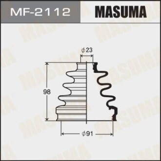 Пыльник ШРУСа HONDA CR-V III (06-14), HONDA FR-V (04-10), HONDA ACCORD VII MASUMA MF2112