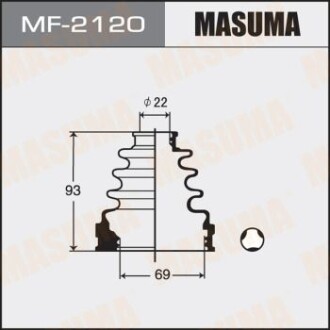 Пыльник ШРУСа внутреннего Toyota Corolla (00-06), RAV 4 (00-05) MASUMA MF2120