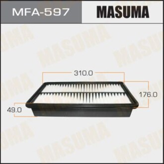 Фильтр воздушный (MFA-597) MASUMA MFA597