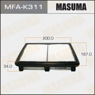 Фильтр воздушный DAEWOO/ MATIZ/ V800, V1000 98- MASUMA MFAK311