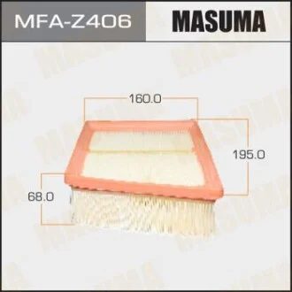 Фильтр воздушный MAZDA/ MAZDA2 07-  MASUMA MFAZ406