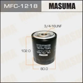 Фільтр масляний Nissan Almera, Primera (-02) 1.4, 1.6 (MFC-1218) MASUMA MFC1218