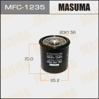 Фильтр масляный Nissan Juke (10-), Murano (04-14), Pathfinder (14-), Qashqai (06 MASUMA MFC1235