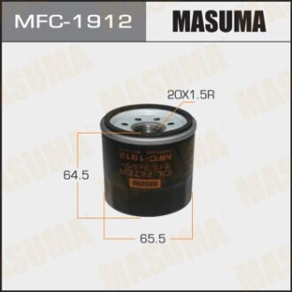 Фильтр масляный Mazda CX-30 (19), CX-5 (11), CX-9 (17-), 3, 6 (12-)/ Subaru Forester (01-), Impreza (03-), Outback (03-) MASUMA MFC1912