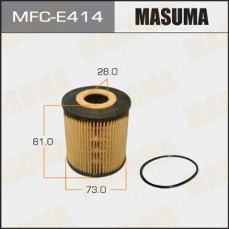 Фильтр масляный CHEVROLET MALIBU, CAPTIVA  MASUMA MFCE414