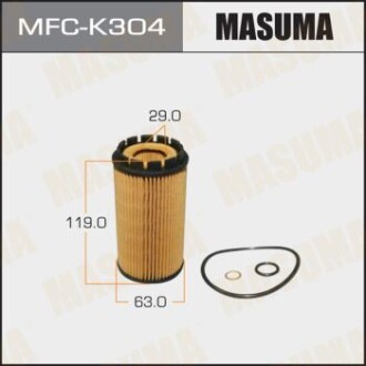 Фильтр масляный OE9301 MASUMA MFCK304