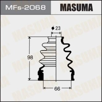 Пыльник ШРУСа (силикон)TOYOTA COROLLA (05-13) MASUMA MFs2068 (фото 1)