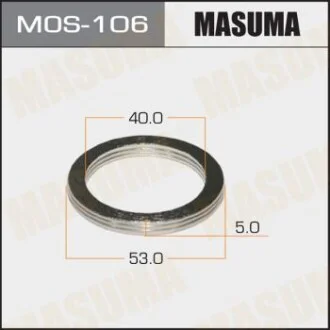 Прокладка приймальної труби Toyota (40x53) (MOS-106) MASUMA MOS106