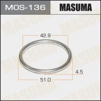 Кольцо глушителя (43x51.5x4.5) Masuma MASUMA MOS136