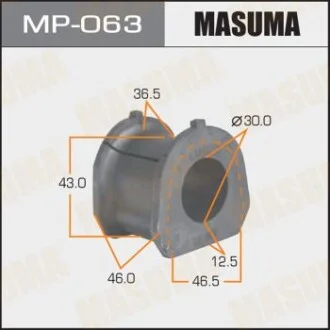 Втулка стабилизатора переднего Mitsubishi Pajero (-00) (Кратно 2 шт)  Mas MASUMA MP063