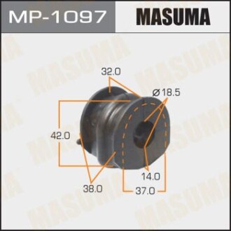 Втулка стабилизатора заднего Nissan Qashqai (06-13) (Кратно 2 шт) Masum MASUMA MP1097