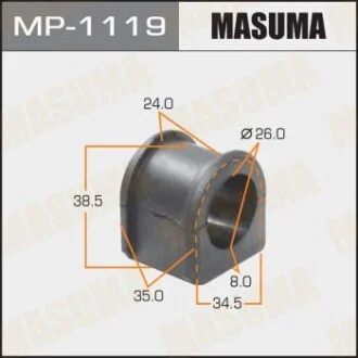 Втулка стабилизатора переднего Mazda 3 (06-13) (Кратно 2 шт)  Masuma MASUMA MP1119
