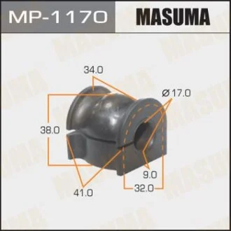 Втулка стабилизатора переднего Honda Jazz(02-) (Кратно 2 шт)  Masuma MASUMA MP1170