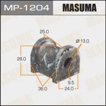 Втулка стабилизатора заднего Honda CR-V (-01) (Кратно 2 шт) Masuma MASUMA MP1204 (фото 1)