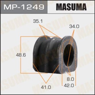 Втулка стабилизатора переднего Infinite FX35 (08-), QX50 (08-) (Кратно 2 шт) (MP MASUMA MP1249 (фото 1)