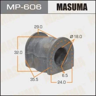 Втулка стабілізатора (Кратно 2) зад Accord/Torneo MASUMA MP606