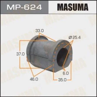 Втулка стабілізатора (Кратно 2) перед Civic EU  MASUMA MP624