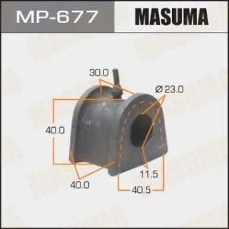 Втулка стабилизатора переднего Mitsubishi Pajero (00-07) (Кратно 2 шт)  M MASUMA MP677