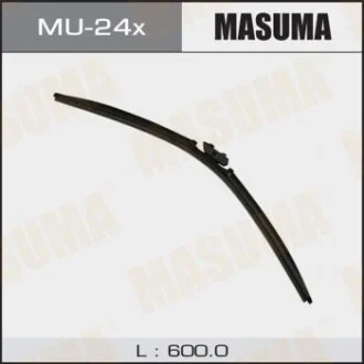 Щітка склоочисника 600 мм безкаркасна (24") (DNTL 1.1) (MU-24x) MASUMA MU24x